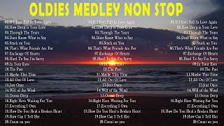 OLDIES MEDLEY NON STOP  All Time Favorite Hits Songs Lyrics [upl. by Chip]