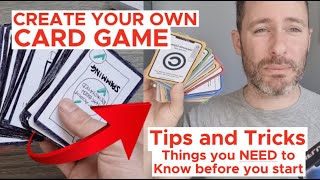 How to make your own card game in 2024 [upl. by Tanny]