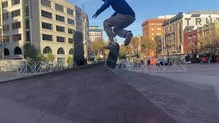 UN Skate Plaza SF  Really fun will be back [upl. by Latsryk]