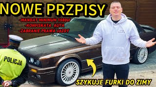 WYSOKIE MANDATY ZA DRIFTOWANIE  SZYKUJE GRUZY DO ZIMY [upl. by Nannahs264]