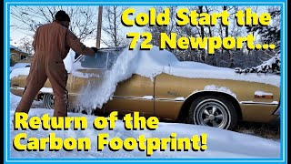 Cold Start and Drive the 1972 Chrysler Newport The Big Block Beater Returns for 2023 [upl. by Marlyn]