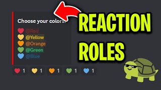 How to Make Reaction Roles on Discord  2024 Easy Guide [upl. by Georgette]