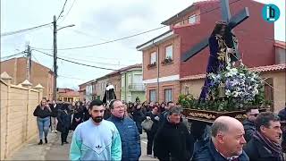 Procesión del Encuentro en Coomonte 2024 [upl. by Eiuqcaj]