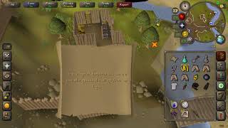 In a Village of Barbarians Osrs Beginner Clue Scroll Guide [upl. by Anolahs451]