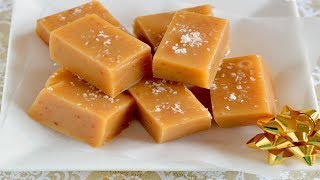 How to make salted caramel fudge Complete Recipe [upl. by Yrred]