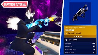 How to get the Zapatron in Fortnite Fortnite Modding [upl. by Assital]