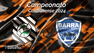 FIGUEIRENSE X BARRA  AO VIVO [upl. by Lap981]