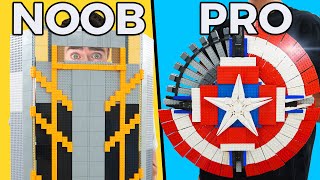 NOOB vs PRO LEGO Shields [upl. by Arber500]