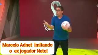 Marcelo Adnet imitando o ex jogador Neto [upl. by Ilario770]