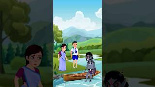 বাড়ি ঘর জলে ডুবে গেল banglashorts banglafunny ytshorts SRCARTOON51 [upl. by Ingelbert]