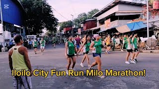 Iloilo City Fun Run  Milo Marathon leilonggovlogs23 [upl. by Hecklau]