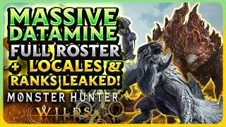 Full Monster Roster With Locales Leaked  HR Unlocks amp Much More  Rathalos Watch [upl. by Omarr]