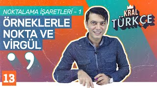 Noktalama İşaretleri  1 Nokta ve Virgülün Kullanıldığı Yerler  8 Sınıf Türkçe Konu Anlatımı 13 [upl. by Cahan]