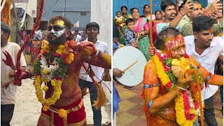 Potharaju gavu at Karwan bonalu  Karwan bonalu  potharaju entry karwanbonalu potharajuentry [upl. by Fidelio191]