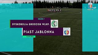 MŁODZIK D2 Dyskobolia Grodzisk Wlkp 45 Piast Jabłonna 22092023 kolejka 7 wszystkie bramki [upl. by Purdy841]