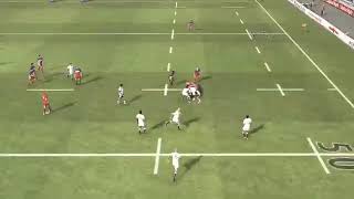 Rugby Challenge 4 gameplay Saracens Vs Harlequins Highlights [upl. by Aneloj]