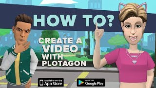 Lets create our first Plotagon video [upl. by Munsey765]