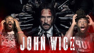 INSANE  FIRST TIME Watching JOHN WICK CHAPTER 2 Movie Reaction [upl. by Aelanna]