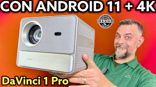 Economico ma molto valido Proiettore con smart TV android e con 4K netfix ecc Wanbo DaVinci 1 Pro [upl. by Fatimah621]