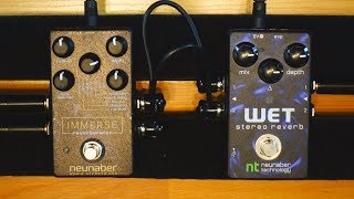 Neunaber Immerse vs Wet Stereo Reverb  Do they sound the same [upl. by Gader751]