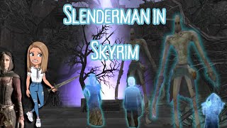 Slenderman In Skyrim Skyrim but its a horror game ep 6 [upl. by Leonhard]