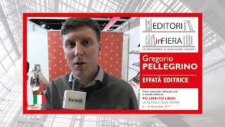 Gregorio PELLEGRINO Effatà Editrice Più libri più liberi edizione 2017 [upl. by Yole]