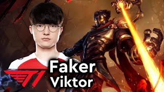 Faker picks Viktor [upl. by Mab]