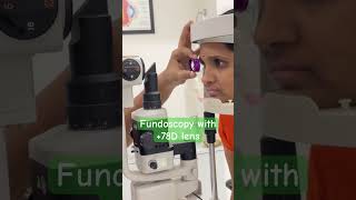 FUNDOSCOPY with 78D lens Retina examination [upl. by Adil]