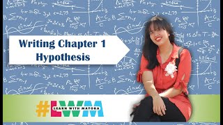 Tagalog Writing Chapter 1 Hypothesis with Examples [upl. by Tella]