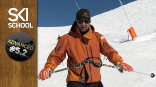 How to Ski Shorter Turns  Advanced Ski Lesson 52 [upl. by Cassi695]