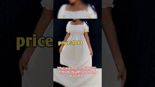 අඩුවට ගවුම් හොයන අයට Beautiful low budget price frock design fashion shortsfeed frock [upl. by Buell]