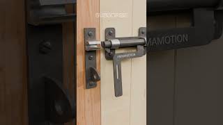 Sliding door manual latch lock [upl. by Drapehs]