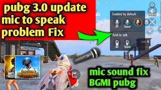 How to fix mic and speaker glitch in pubg mobile l mic glitch in BGMI l 32 update mic speaker sound [upl. by Sarge]