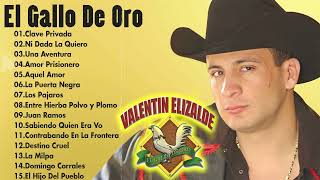 Valentin Elizalde  El Gallo De Oro   Puros Corridos Mix  30 Mejores Exitos [upl. by Leugimesoj68]