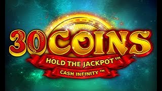 30 Coins slot by Wazdan  Gameplay [upl. by Teevens449]