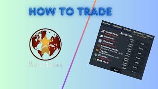 Rise of Nations How To PT1  Trading [upl. by Name]