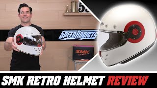 SMK Retro Helmet Review at SpeedAddictscom [upl. by Raynold]