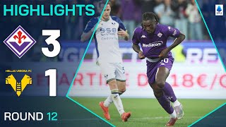 FIORENTINAVERONA 31  HIGHLIGHTS  Kean hattrick for the Viola  Serie A 202425 [upl. by Nnaitsirk481]