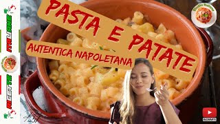 PASTA E PATATE ALLA NAPOLETANA short [upl. by Edak]