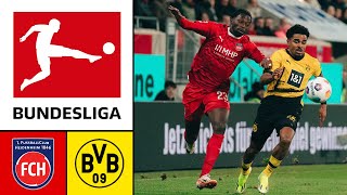 1 FC Heidenheim vs Borussia Dortmund ᴴᴰ 02022024  20Spieltag  1 Bundesliga  FIFA 23 [upl. by Gunner]