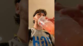 Kalen drinks Wendy’s strawberry lemonade 1 [upl. by Buzzell]