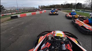 BOLT CUP R3  QUALY  SPRINTRACE 1  KARTING LILLE [upl. by Anomas]