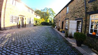 Grassington Village Walk To Linton Falls  Yorkshire Dales National Park  4K [upl. by Norehc]