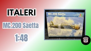 ITALERI MC200 Saetta 148 [upl. by Danell687]