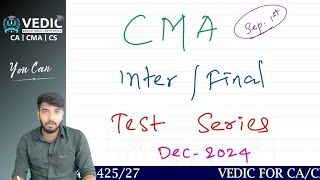 CMA Inter CMA Final Test Series cmatestseries [upl. by Sivat]