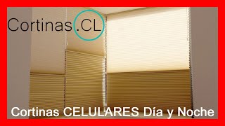 Cortinas Celulares DíaNoche en Cortinascl [upl. by Ytinav]