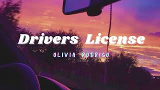 Drivers License  Olivia Rodrigo Lyrics [upl. by Huggins710]