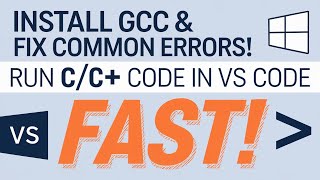 Fix GCC Error and Run C Programs Like a Pro in VS Code on Windows [upl. by Hali]