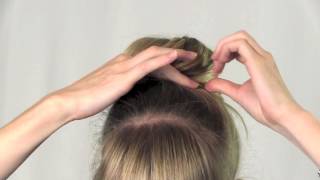 Create a perfect bun with the Scunci Bun Maker [upl. by Eillor]