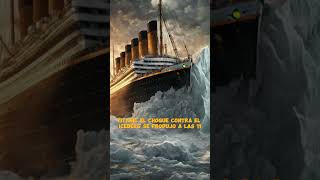 Datos Sorprendentes sobre el Hundimiento del Titanic historia shortvideo [upl. by Natsirk]